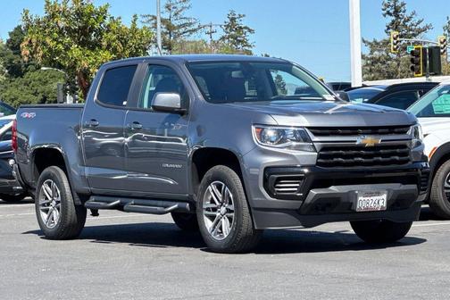 Satin Steel Metallic 2022 Chevrolet Colorado WT