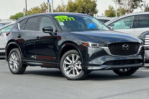 Jet Black Mica 2025 Mazda CX-5 2.5 S Premium Plus Package