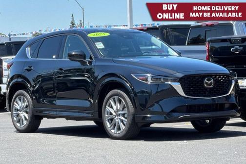 Jet Black Mica 2025 Mazda CX-5 2.5 S Premium Plus Package