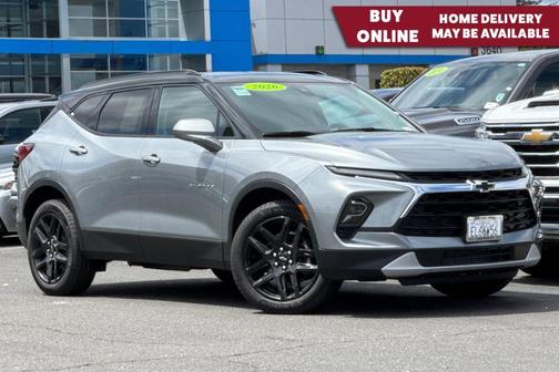 Sterling Gray Metallic 2026 Chevrolet Blazer 2LT