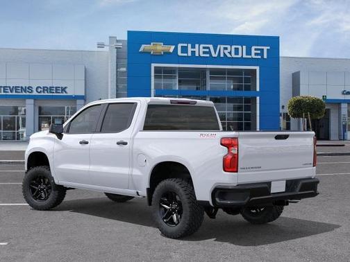 Summit White 2026 Chevrolet Silverado 1500 Custom Trail Boss
