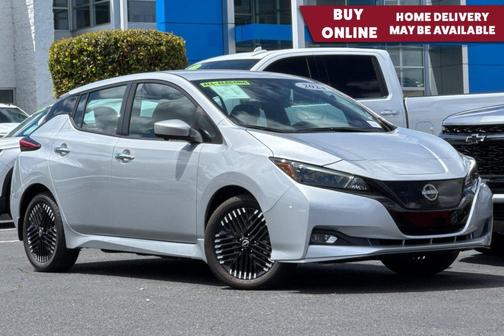 Brilliant Silver Metallic 2024 Nissan Leaf SV PLUS