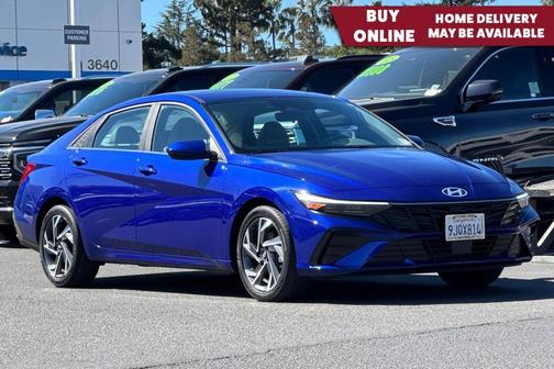 Intense Blue 2024 Hyundai ELANTRA SEL