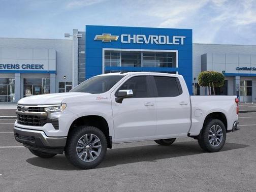 Summit White 2026 Chevrolet Silverado 1500 LT