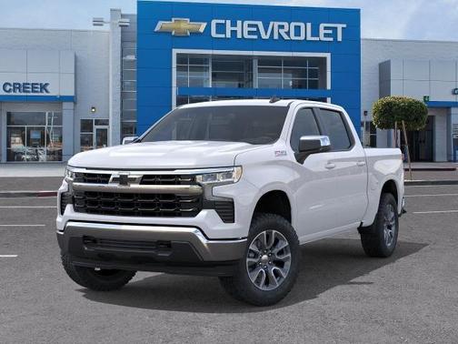 Summit White 2026 Chevrolet Silverado 1500 LT