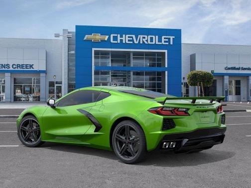 Roswell Green Metallic 2026 Chevrolet Corvette Stingray w/1LT