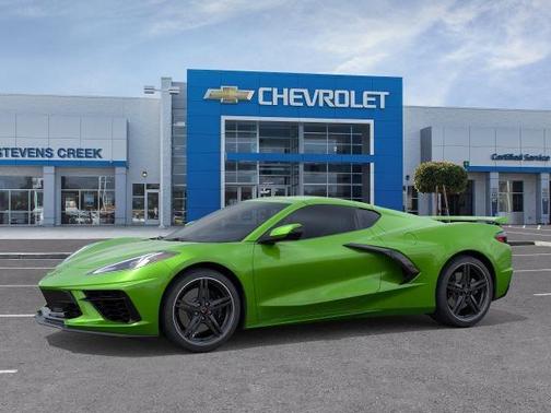 Roswell Green Metallic 2026 Chevrolet Corvette Stingray w/1LT