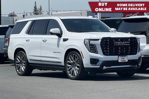 Summit White 2025 GMC Yukon Denali Ultimate