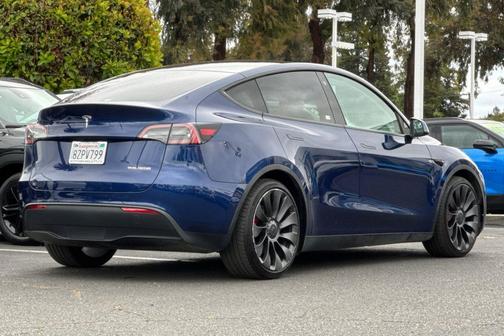 Deep Blue Metallic 2022 Tesla Model Y Performance Dual Motor All-Wheel Drive