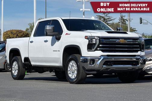 Summit White 2025 Chevrolet Silverado 2500 LTZ