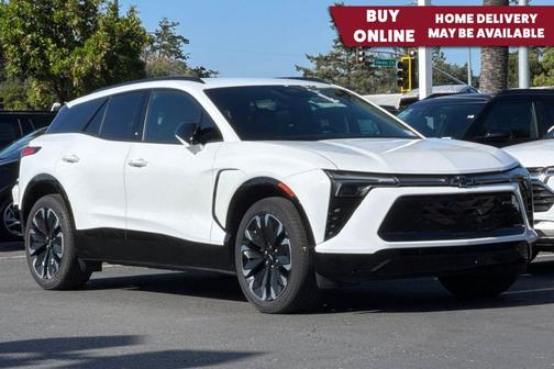 Summit White 2024 Chevrolet Blazer EV eAWD RS