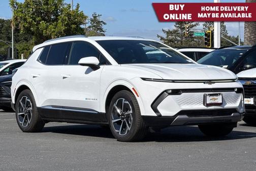 Summit White 2025 Chevrolet Equinox EV LT