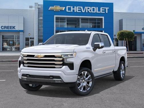 Polar White Tricoat 2026 Chevrolet Silverado 1500 High Country