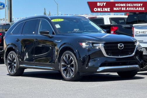 Jet Black Mica 2024 Mazda CX-90 3.3 Turbo S