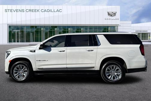 White Frost Tricoat 2024 GMC Yukon XL Denali