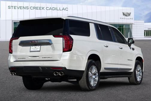 White Frost Tricoat 2024 GMC Yukon XL Denali