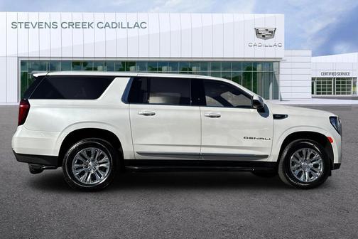 White Frost Tricoat 2024 GMC Yukon XL Denali