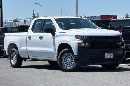 Summit White 2021 Chevrolet Silverado 1500 WT