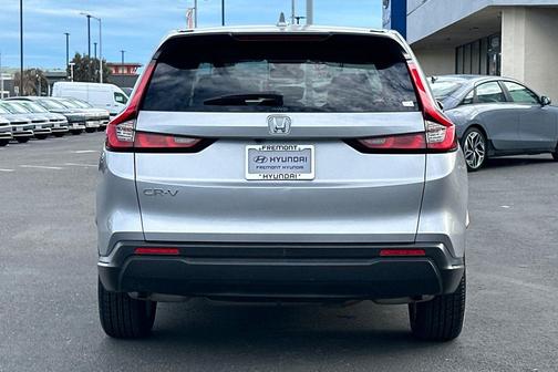 Lunar Silver Metallic 2024 Honda CR-V EX AWD