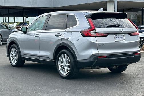 Lunar Silver Metallic 2024 Honda CR-V EX AWD