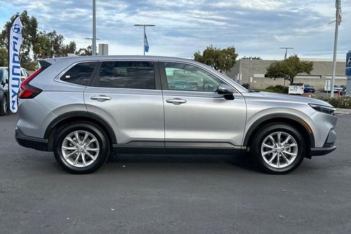 Lunar Silver Metallic 2024 Honda CR-V EX AWD