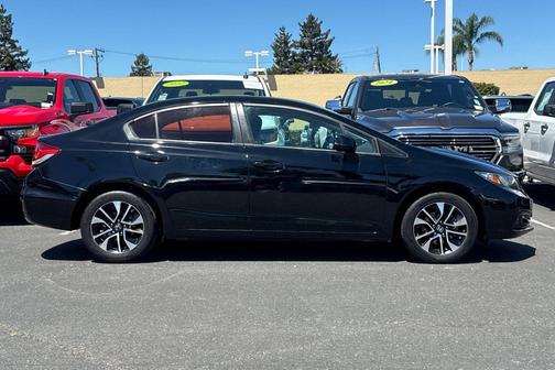 Crystal Black Pearl 2013 Honda Civic EX