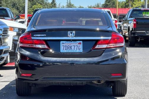 Crystal Black Pearl 2013 Honda Civic EX