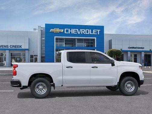 Summit White 2026 Chevrolet Silverado 1500 WT