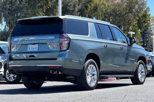 Silver Sage Metallic 2024 Chevrolet Suburban Premier