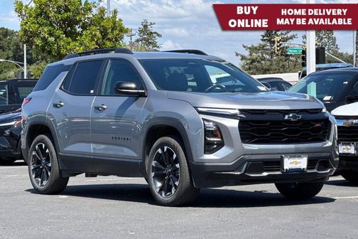 Sterling Gray Metallic 2025 Chevrolet Equinox AWD RS