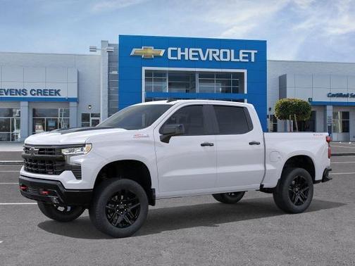 Summit White 2026 Chevrolet Silverado 1500 LT Trail Boss