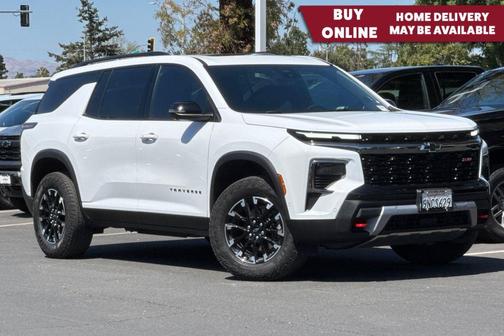 Summit White 2024 Chevrolet Traverse AWD Z71