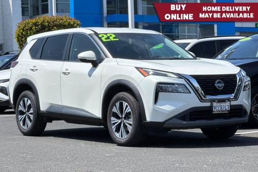 Pearl White Tricoat 2022 Nissan Rogue SV