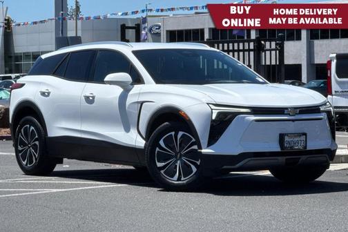Summit White 2024 Chevrolet Blazer EV eAWD LT
