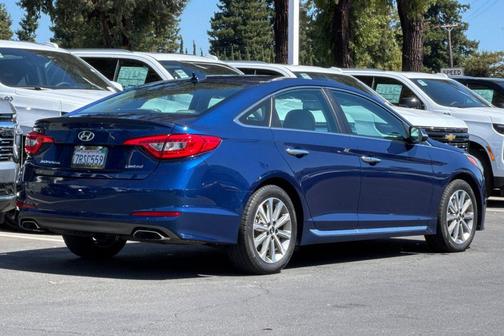 Lakeside Blue 2016 Hyundai SONATA Limited