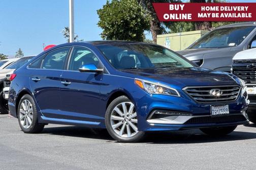 Lakeside Blue 2016 Hyundai SONATA Limited
