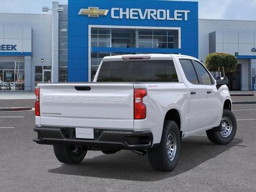 Summit White 2026 Chevrolet Silverado 1500 WT
