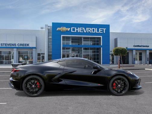 Black 2026 Chevrolet Corvette Stingray w/3LT
