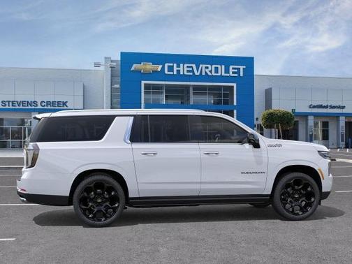 Polar White Tricoat 2026 Chevrolet Suburban High Country, 4WD