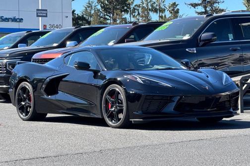 Black 2020 Chevrolet Corvette Stingray w/3LT