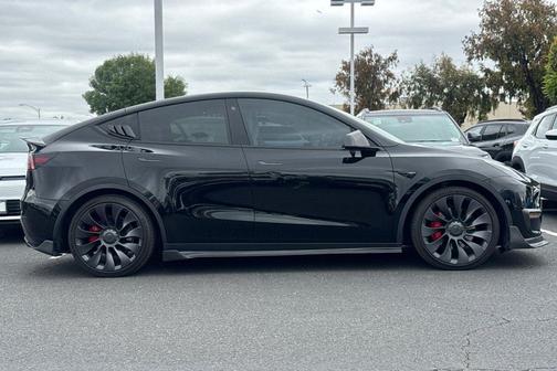 Solid Black 2021 Tesla Model Y Performance Dual Motor All-Wheel Drive