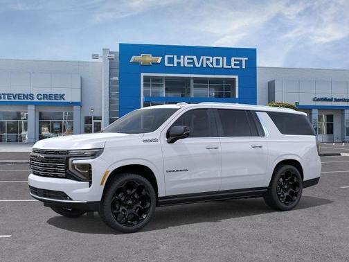Polar White Tricoat 2026 Chevrolet Suburban High Country, 4WD
