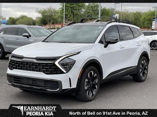 Glacial White Pearl 2024 Kia Sportage X-Line*CLEAN CARFAX/ 1 OWNER