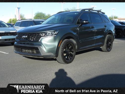 Aruba Green 2022 Kia Sorento X-Line S*CLEAN CARFAX/ 1 OWNER