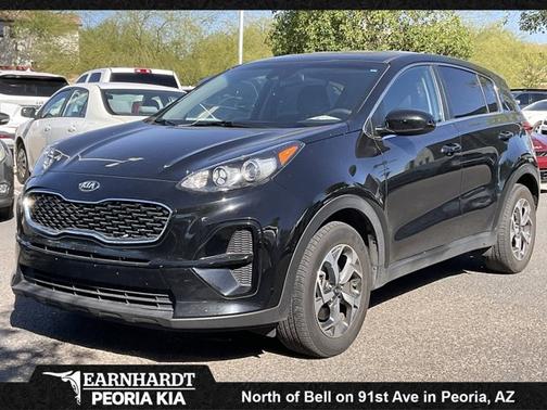 Black Cherry 2021 Kia Sportage LX