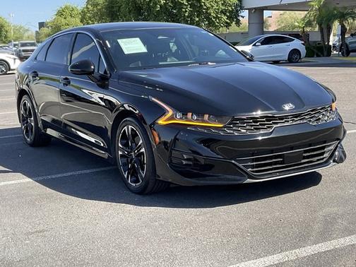 Ebony Black 2021 Kia K5 GT-Line
