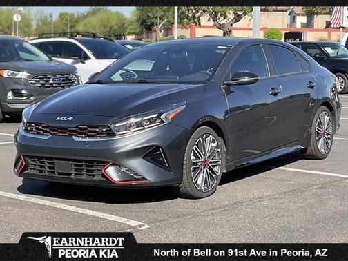 Gravity Gray 2023 Kia Forte GT