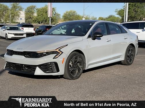 Wolf Gray 2025 Kia K5 GT-Line