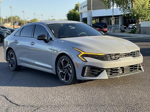 Wolf Gray 2025 Kia K5 GT-Line