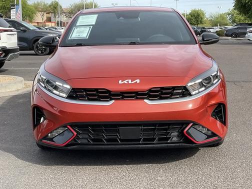 Fire Orange 2023 Kia Forte GT-Line* 1 OWNER